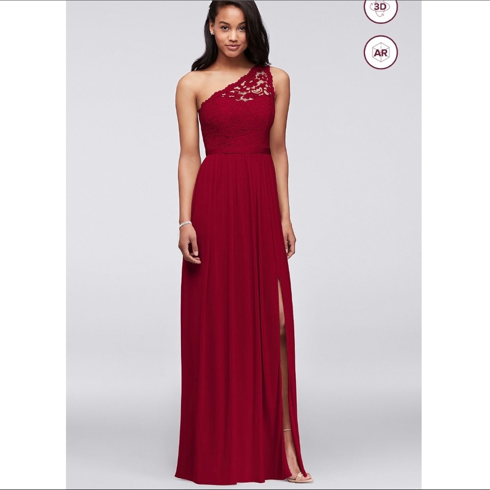 One Shoulder Bridesmaid Dress